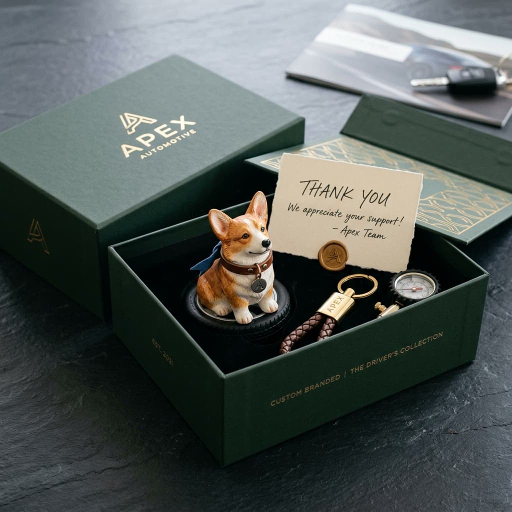 Premium customization options for branded auto gifts
