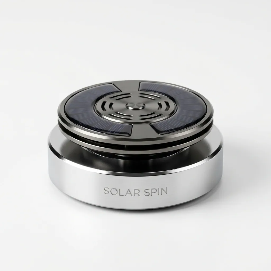 Solar car air freshener for wholesale product and logo review