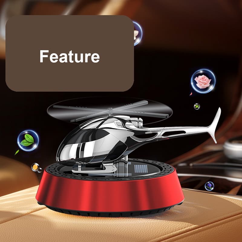 Solar Helicopter Aroma Freshener